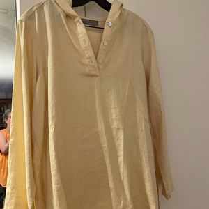 Kate Hill , Linen ensemble outfit